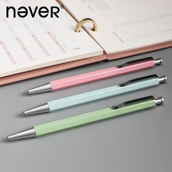 Nu Kawaii Pix cu Gel Apăsați Clema pentru Curea Scris de Papetărie Pen 0.5 MM Negru de Cerneală Rollerball Stylo Pучка caneta pentru Afaceri Student