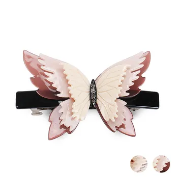 Bine Fluture Clip de Păr Agrafe de par pentru Femei Fete Popular Accesoriu de Păr Bijuterii Ornament pentru Tiara pentru Coada de cal Titularul de Dans
