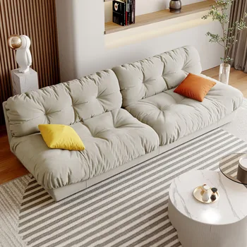 Secțiune Cameră De Zi Cu Canapele Albe Accent Designeri Living Canapele Europene Moderne Canape Convertibile Mobilier De Grădină