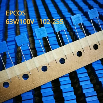 5pcs EPCOS de Siguranță Folie de Plastic Corecție 63V condensator/100V 102/152/222/332/103/223/333/473/104/224/334/474/684/105/225 p=5mm