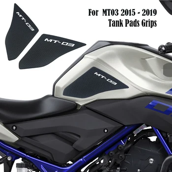 Pentru YAMAHA MT03 MT 03 MT-03 Rezervor de Combustibil de Protecție Tankpad Motocicleta Noua Combustibil Rezervor Tampon Rezervor de Autocolant Decal Genunchi Pad Grip Pad