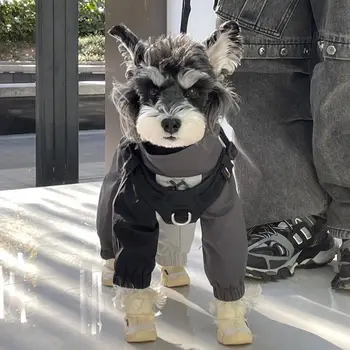 Câine de companie Salopeta de Moda Impermeabil în aer liber Jachete pentru Câini de talie Mică Chihuahua Jacheta Yorkie Costume Shih Tzu Haina Pudel Utilaje