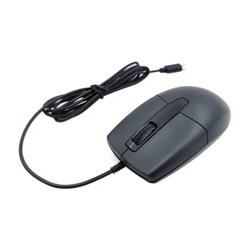 Portabil Tip C Mouse Optic 3 butoane de Control Precis Mișcarea Cursorului 1000dpi HighPrecision T5EE