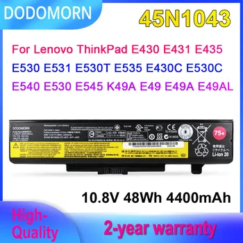 DODOMORN Pentru Lenovo ThinkPad E430 E431 E435 E530 E531 E535 E440 E540 E545 E430C 45N1042 45N1043 Baterie Laptop 10.8 V 48Wh 75+