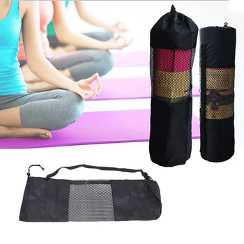 Confortul Negru Yoga Rucsac Yoga Mat Impermeabil, Rucsac Transport Plasă Reglabile Curea Sport Instrument De Genți