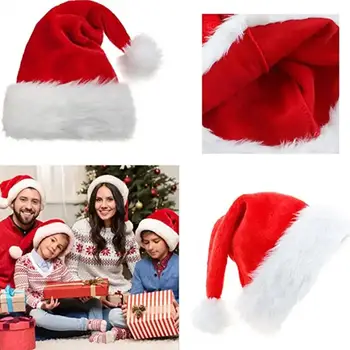 Pălărie de crăciun de Anul Nou Copii Drăguț Adulți Capac Navidad Costum Nou Fata de Anul Cadou Pălărie de Crăciun pentru Copii de Iarnă Decorare Moș X L8H0
