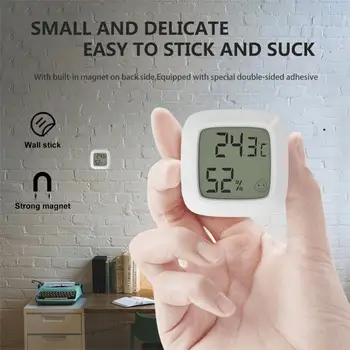 Mini LCD Termometru Digital Temperatura Senzorului de Interior Higrometru Umiditate Metru Cu Afișare pe Ecran