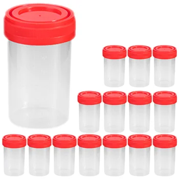 Urina Cupe De Testare Containere De Depozitare Probă De Urină Recipiente Etanșe Pipi Specimen Pahare De Plastic Probă De Urină Borcane