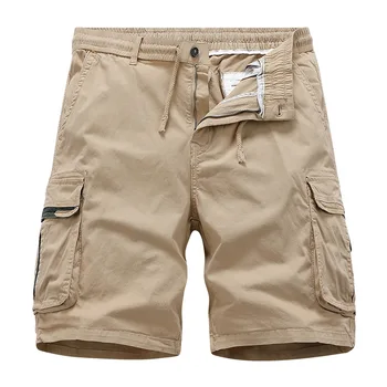 Moda de Îmbrăcăminte pentru Bărbați pantaloni Scurți de Marfă de Vară Pantaloni scurți Buzunare Mari Casual pantaloni Scurti Marimea S-4XL