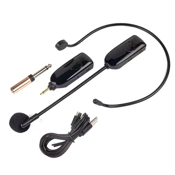Portabil, Durabil 2.4 G Wireless Căști cu Microfon Microfon pentru Difuzor de Predare