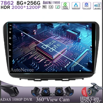 Carplay Android 13 Pentru Suzuki Baleno 2 2015 - 2022 Auto Radio CPU HDR Player Multimedia DVD de Navigatie GPS 5G