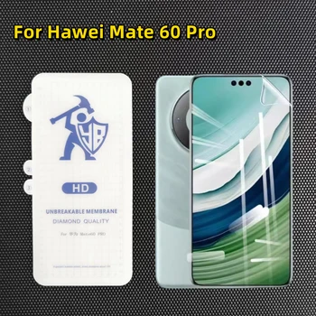 Huawei Mate 60 Pro Protector de Ecran HD Hidrogel Film Pentru Huawei Mate 60 Pro Clar de Film Protector Incasabil Membrana