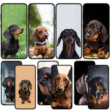 Animal Minunat Câine Teckel Capac Carcasa Telefon pentru Xiaomi Redmi Nota 11 10 9 8 Pro 9 10 11 9A 9C NFC 9T 10A 10C 8A Caz Moale