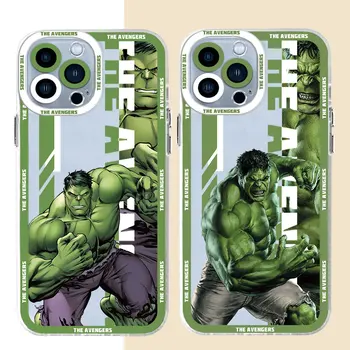 Marvel Hulk Telefon Caz pentru Xiaomi Mi 11T Pro Poco X3 NFC X4 X5 M3 M4 Pro 11 Lite Clar Silicon Coque Acoperi