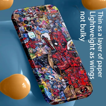 Marvel super-erou poster Huawei P50 P40 P30 P20 Lite Pro Nova 10 9 8 7 SE i Y70 Plus Onoare 50 X8 9X Feilin caz de Telefon