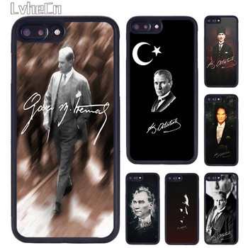 Mustafa Kemal Ataturk Semnătura Telefon Caz Pentru iPhone 14 15 13 12 Mini-XR XS Max Acoperă Pentru Apple 11 Pro Max 8 7 Plus SE2020plus