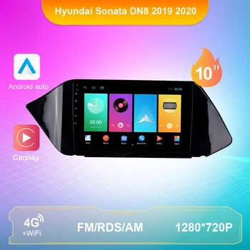 2 Din Android 10 Radio Auto Pentru Hyundai Sonata DN8 2019 2020 Auto Stereo Multimedia Player Video de Navigare GPS DSP Carplay