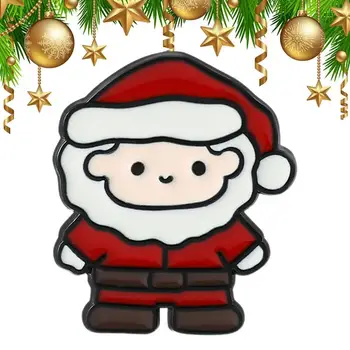 Crăciun Serie Brosa De Desene Animate Drăguț Moș Crăciun Pom De Crăciun Om De Zăpadă Metal Emailat Insigna Pulover Îmbrăcăminte Bag Pin-Ul De Bijuterii