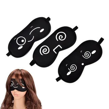 De Vânzare la cald de Dormit Masca de Ochi Negru Ochi Umbra Masca de Somn Masca Neagra Bandaj pe Ochi pentru Dormit