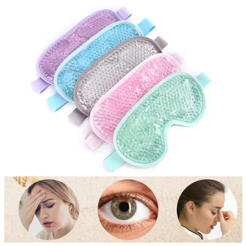 Noul Gel Masca de Ochi Reutilizabile Margele de Cald Rece Terapie de Relaxare Liniștitoare Frumusete