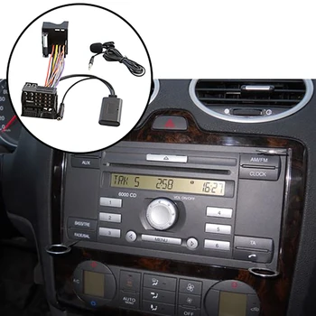 Auto Bluetooth 5.0 Aux Cablu de Microfon Handsfree Telefon Mobil Gratuit de Asteptare Adaptor pentru 6000 CD Ford Mondeo Focus Fiesta