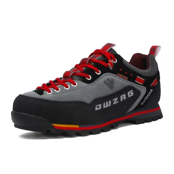 Nouă Bărbați Clasic Drumeții Pantofi Dantela-Up Sport Barbati Pantofi Drumeții în aer liber rezistent la apa, Non-Alunecare Drumeții Shoes39-46