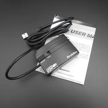 USB-Cuib Joystick Convertor USB la Cuib Adaptor Rockfire RM-203 Analog PC-USB Cuib-Joystick Puternic 4-modul de Selecție Verde Blac