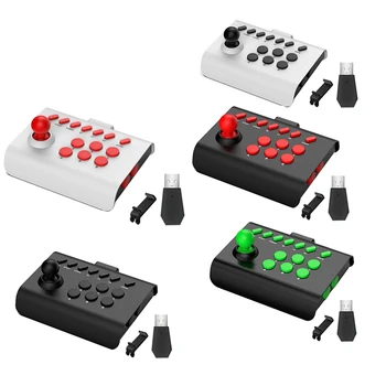 Wireless Arcade Joc Consola+2.4 G Adaptor Bluetooth Joystick Controller Pentru Nintendo trece PS4 PS3 PC, Telefon Mobil Durabil B