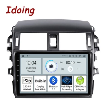 Idoing Android Auto 11 Radio Player Multimedia Pentru Toyota Corolla 10 E140 E150 2006-2013 Navigare GPS Capul Unitate Plug and Play