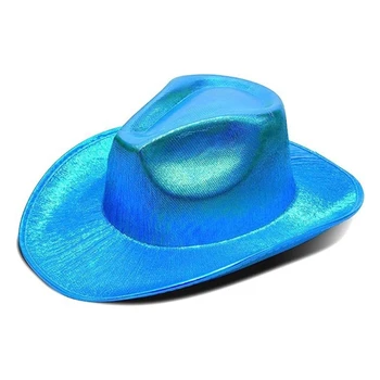 Cristal Pălărie de Cowboy Glitter Hat pentru Actor Actrita Dropship