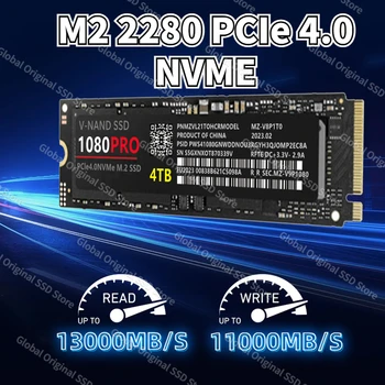 Brand Original SSD 1080pro 4TB 2TB 1TB M2 2280 PCIe 4.0 NVME Citit 13000MB/S Solid state Hard Disk Pentru Desktop/PC/PS5 Joc Laptop