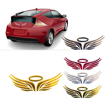 1BUC 3D Înger, Aripi de Zână Masina Auto Camion Logo Emblema, Insigna Decal Autocolant 3 Culori