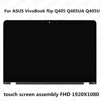 Original A+ 14.0 inch FullHD 1920x1080 IPS Display LCD Touch Ecran Digitizor de Asamblare pentru ASUS Q405 Q405U Q405UA Serie