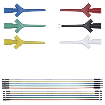 Clemă Conduce Cablu de Test Clipuri Multimetru Test IC Primăvară Cârlig Analizor Logic Mini SMD Testa Clipuri Mini Aeronave de Testare Cârlig