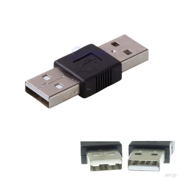 USB 2.0 Male La USB de sex Masculin cablu Cablu de Cuplare Adaptor Convertor Conector Schimbător de C90A Nouă navă
