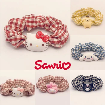 Kawaii Sanrio Hello Kitty Hairband Benzi Elastice de Cauciuc pentru Fete Femeie Kuromi Melodia Mea Cinnamoroll Anime Drăguț Accesorii de Par