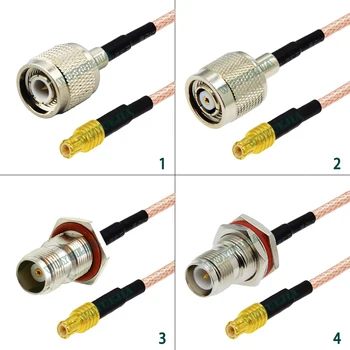 MCX Plug de sex Masculin pentru a TNC Masculin / Feminin Conector Coadă Mini PCI WIFI WLAN Adaptor Antenă RF Coaxial Extensie Cablu Coaxial Cablu
