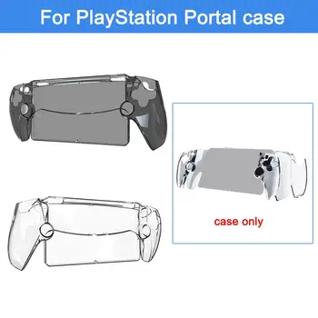 Pentru PlayStation Portal Caz de Protecție Transparent PC rezistent la Șocuri Capac Consola de Jocuri Clear Anti-toamna T5L1