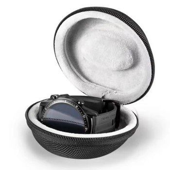 Portabil Ceas Cutie Depozitare Organizator Caz de Călătorie pentru Apple Watch Curea Trupa de Depozitare Sac de Nailon Suport pentru Samsung Galaxy Husă