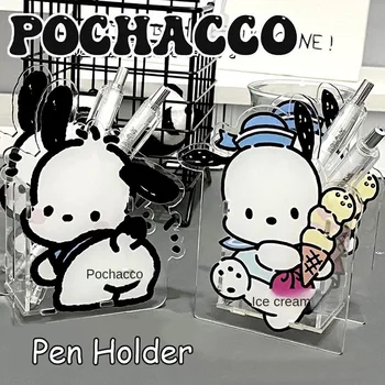 Sanrio Pochacco Suport Stilou Desen Creion Oală Creion Cutie De Depozitare Student Desktop Papetărie De Stocare De Caz Kawaii Rechizite De Birou