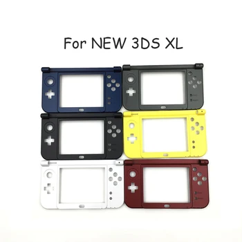 Înlocuire shell Pentru Noul 3DS XL Înlocuire Balama Partea de Jos Negru Mijloc Shell/Locuințe Caz de Reparații Accesorii