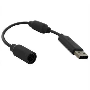 100buc USB Cablu de reținere Pentru Xbox 360 Controler de Joc Rupe Cablu Cablu Adaptor Cu Filtru