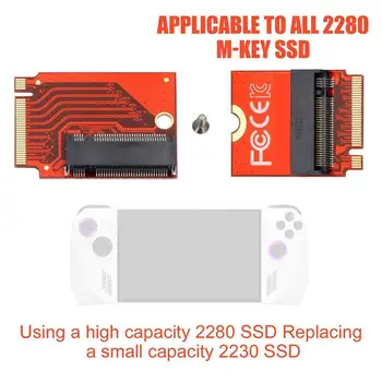M. 2 SSD Upgrade Extensie Pentru Rog Aliat Portabile M-Cheia Vertical în Unghi SSD 2230 să 2280 SSD Hard Disk placă de Expansiune