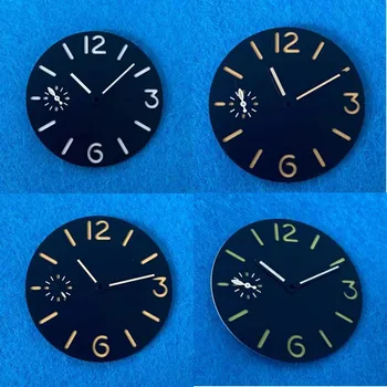 36mm Verde Luminos Cadran de Ceas cu Ceas Mâini Piese de Schimb pentru ETA6497/ST36 Circulație