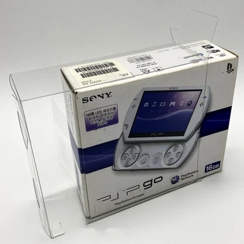 Cutie transparentă Protector Pentru Sony PSP GO Colecta Cutii TEP Depozitare Joc Shell Clar Caz de Afișare Pentru JPN/Utilizare