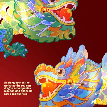 Luminos De Mână Dragoni Felinare Face Set Personalizat Stralucitoare Lanterna Decor Pentru Copii Boy Fata De Copil