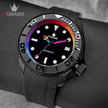 OUMASHI Nh36 42mm NH36 bărbați mechanical ceas rezistent la apa scufundări watch 42mm diametru Safir de sticlă New Leisure Ceas de Moda