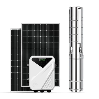 Sunpal Solar Pompa de Apa de 4 Inch 400 600 750 1300 Watt Submersibile DC Foraj Pompe Solare de Apă Pentru puțuri Adânci Agricultură Ferma