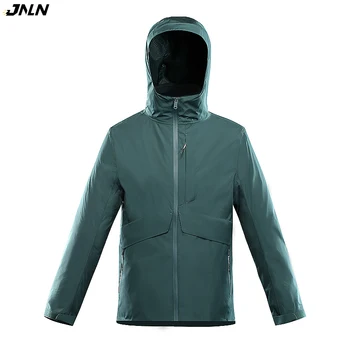 JNLN de Iarnă Jachete Impermeabile Barbati Femei 3 În 1 în aer liber Cald Adăposturi Unisex Camping Drumetii Impermeabile Softshell Fleece Jacket
