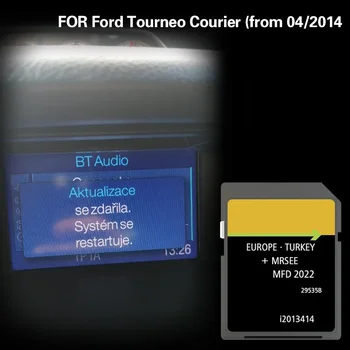 MFD 2022 PENTRU Ford Tourneo Courier din 04/2014 MFD Europa Actualiza NOUA Versiune Mașină de Navigare GPS Card SD